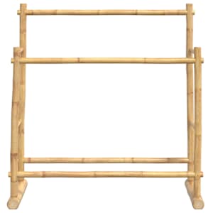 Stojan na oblečení 100 x 30 x 100 cm bambus - obrázek 3