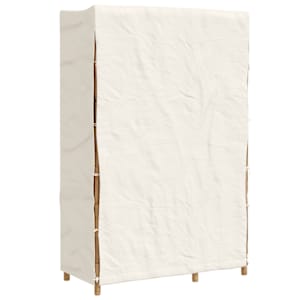 Šatní skříň 110 x 45 x 170 cm bambus - obrázek 4