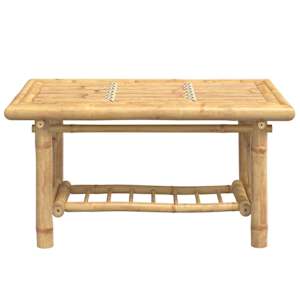 Konferenční stolek 70 x 45 x 36 cm bambus - obrázek 3