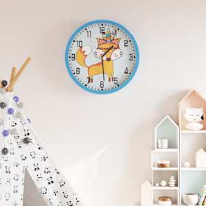 Stenska ura modra Ø25,5 cm polistiren in steklo