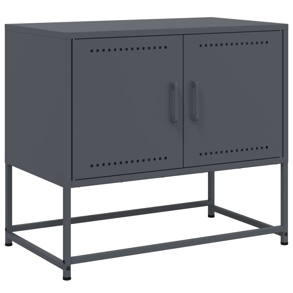 vidaXL TV skĹ™Ă­Ĺ�ka antracitovĂˇ 68,5 x 39 x 60,5 cm ocel