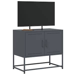 TV skříňka antracitová 68,5 x 39 x 60,5 cm ocel - obrázek 4
