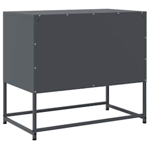 TV skříňka antracitová 68,5 x 39 x 60,5 cm ocel - obrázek 8