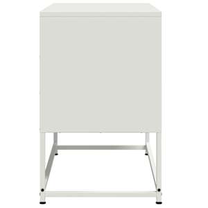 TV skříňka bílá 68,5 x 39 x 60,5 cm ocel - obrázek 7