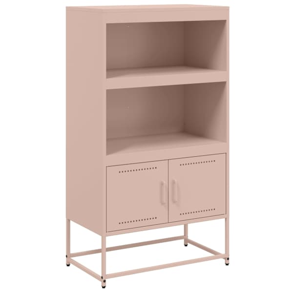 vidaXL k&otilde;rge kapp, roosa, 68,5 x 38,5 x 123,5 cm, teras