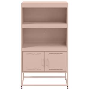 Skříň highboard růžová 68,5 x 38,5 x 123,5 cm ocel - obrázek 6