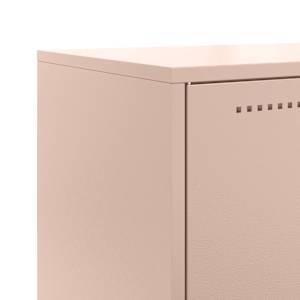 Skříň highboard růžová 68,5 x 38,5 x 107 cm ocel - obrázek 10