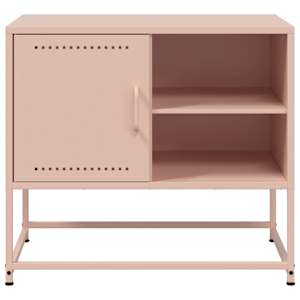 TV skříňka růžová 68 x 39 x 60,5 cm ocel - obrázek 6