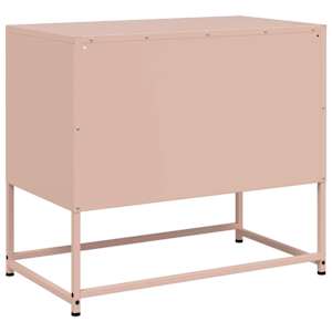 TV skříňka růžová 68 x 39 x 60,5 cm ocel - obrázek 8