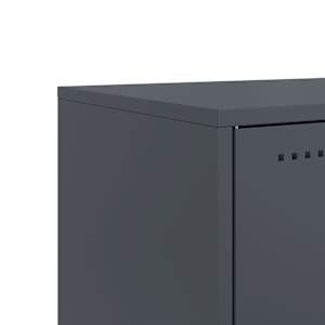 TV skříňka antracitová 68 x 39 x 60,5 cm ocel - obrázek 11