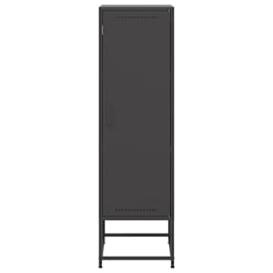 Skříň highboard černá 36 x 39 x 123 cm ocel - obrázek 6