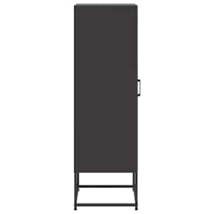 Skříň highboard černá 36 x 39 x 123 cm ocel - obrázek 7