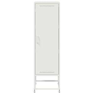 Skříň highboard bílá 36 x 39 x 123 cm ocel - obrázek 6