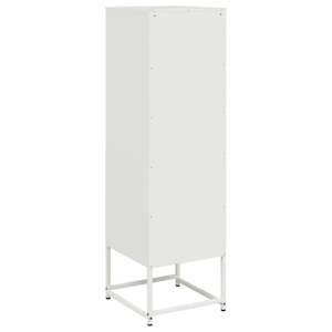 Skříň highboard bílá 36 x 39 x 123 cm ocel - obrázek 8
