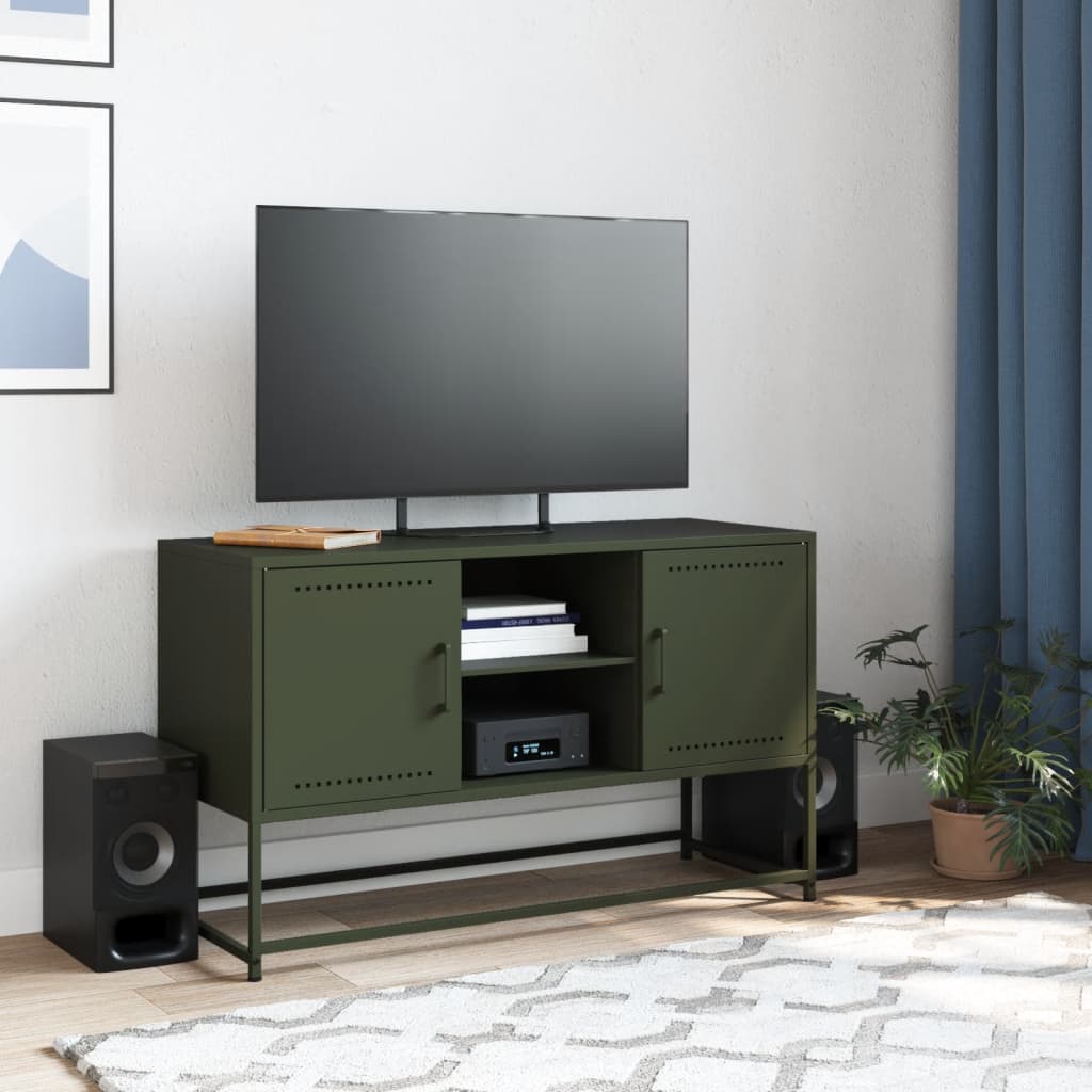 Thumbnail - vidaXL Highboard Weiß 36x39x107 cm Stahl