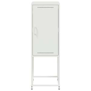 Skříň highboard bílá 36 x 39 x 107 cm ocel - obrázek 6
