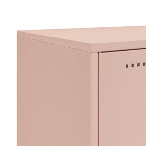 Skříň highboard růžová 100,5 x 39 x 107 cm ocel - obrázek 12