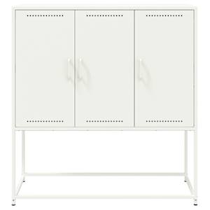 Skříň highboard bílá 100,5 x 39 x 107 cm ocel - obrázek 6