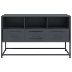 TV skříňka antracitová 100,5 x 39 x 60,5 cm ocel - obrázek 6