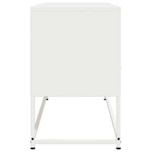 TV skříňka bílá 100,5 x 39 x 60,5 cm ocel - obrázek 7
