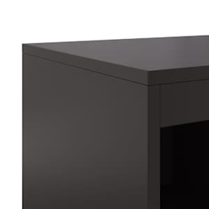 Příborník černý 100,5 x 39 x 107 cm ocel - obrázek 12
