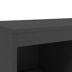 Skříň černá 68 x 39 x 111,5 cm ocel - obrázek 10