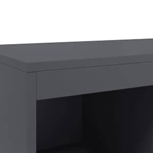 Skříň antracitová 68 x 39 x 111,5 cm ocel - obrázek 10