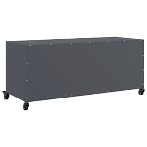 TV skříňka antracitová 100,5 x 39 x 43,5 cm ocel - obrázek 8