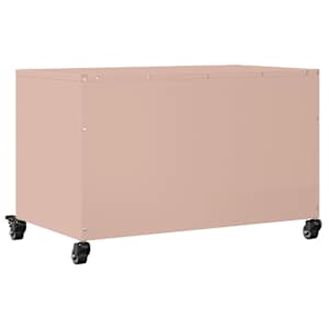 TV skříňka růžová 68 x 39 x 43,5 cm ocel - obrázek 8