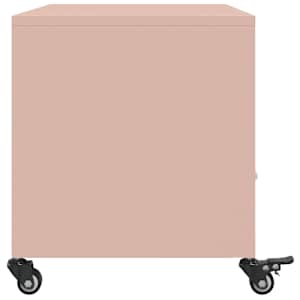 TV skříňka růžová 68 x 39 x 43,5 cm ocel - obrázek 7