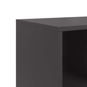 Příborník černý 100,5 x 39 x 72 cm ocel - obrázek 11