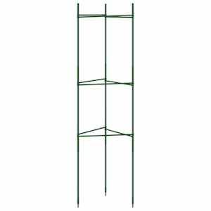 Podpěrná klec pro rajčata 2 ks 116 cm ocel a PP - obrázek 5