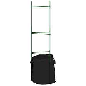 Podpěrná klec pro rajčata s pytlem 2 ks 116 cm ocel a PP - obrázek 7