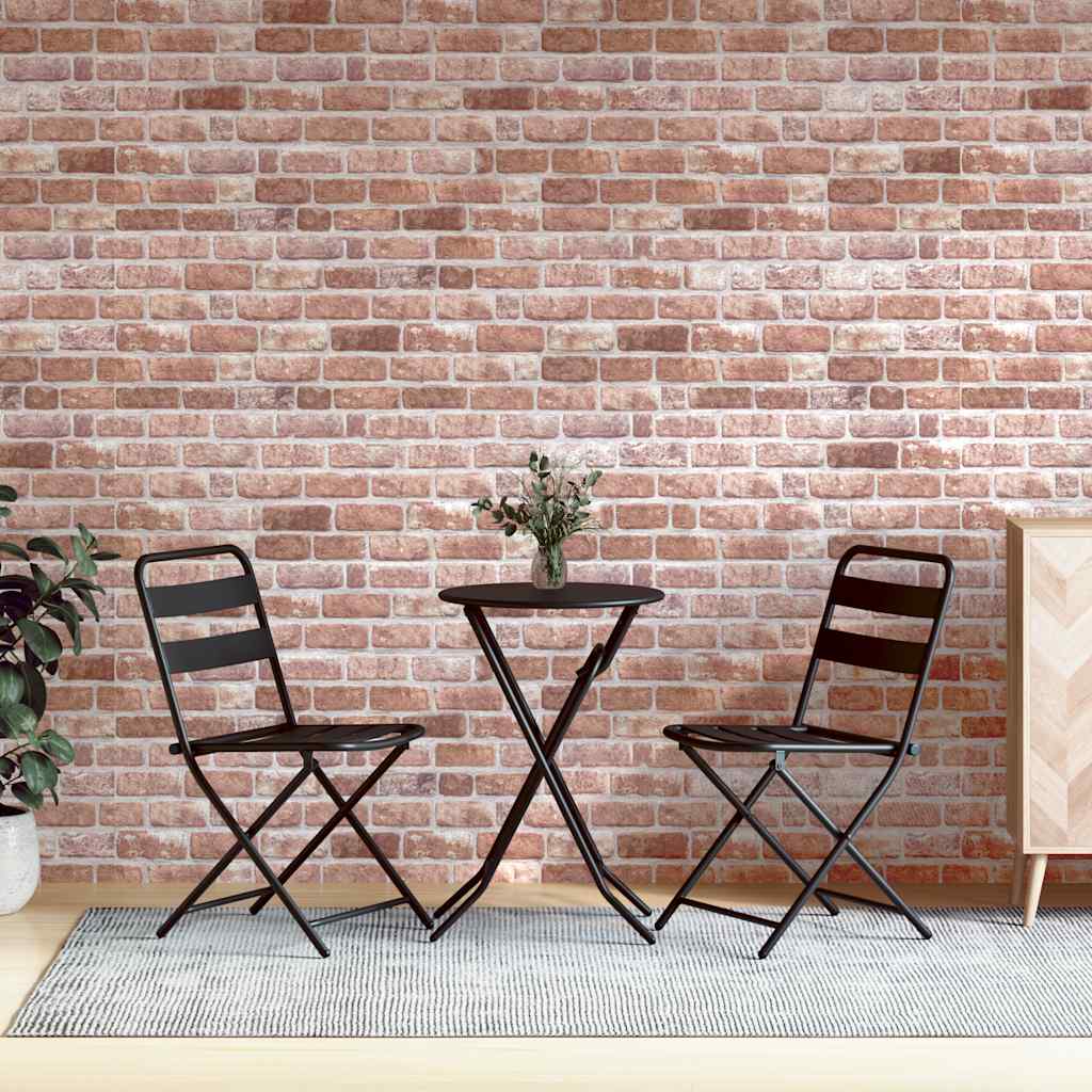 vidaXL 3D-Wandpaneele 10 Stk. Braun 100x50 cm EPS