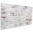 3D Wall Panels 5 Pcs Grey 100x50 Cm EPS VidaXL