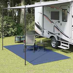 vidaXL telgivaip, 4 x 2 m, sinine