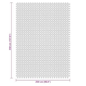 Koberec ke stanu modrý 3,5x2,5 m - obrázek 7
