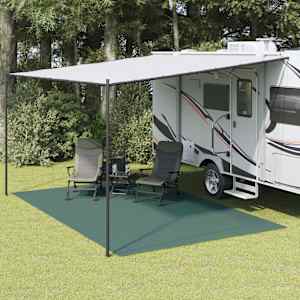 Preproga za šotor zelena 5x3 m