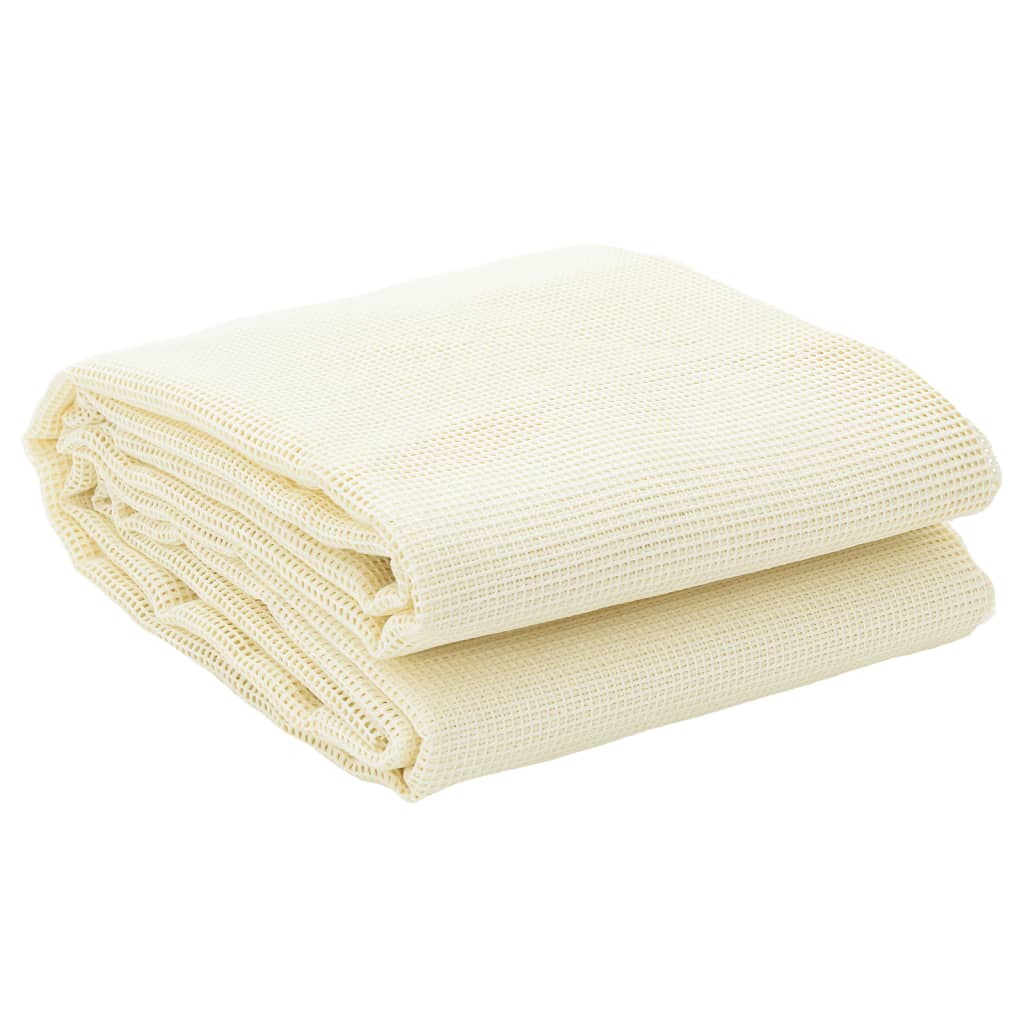 vidaXL Covor pentru cort, crem, 5x3 m