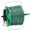 vidaXL eraldiseisev roheline voolikurull 20 m voolikuga, PVC
