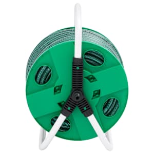 Volně stojící zelený hadicový naviják s 20m hadicí PVC - obrázek 3