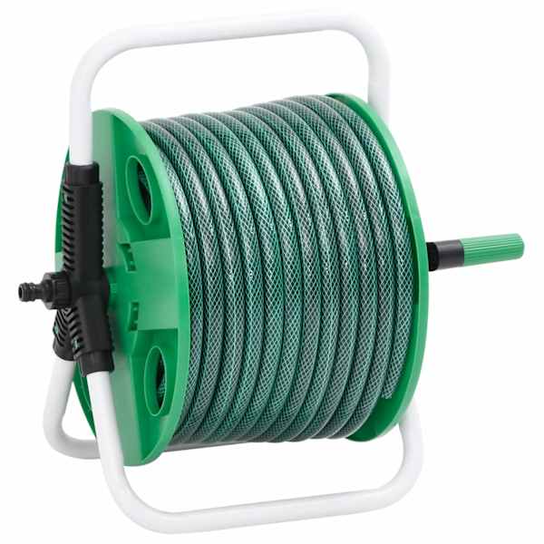 vidaXL vabalt seisev voolikurull liitmikukomplektiga, 0,75" 20 m PVC