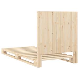 Rám postele s čelem 90 x 200 cm masivní borové dřevo - obrázek 9
