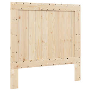 Rám postele s čelem 100 x 200 cm masivní borové dřevo - obrázek 6