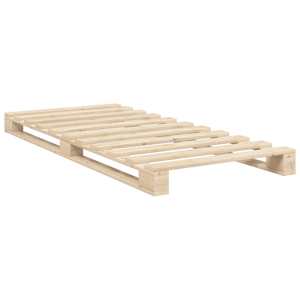 Rám postele s čelem 90 x 200 cm masivní borové dřevo - obrázek 7