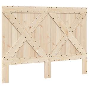 Rám postele s čelem 160 x 200 cm masivní borové dřevo - obrázek 6