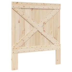 Rám postele s čelem 90 x 200 cm masivní borové dřevo - obrázek 6