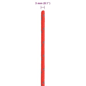 Stanové lanko s reflexními proužky a napínáky 50 m 3 mm - obrázek 6