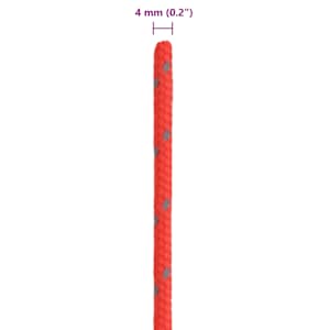 Stanové lanko s reflexními proužky a napínáky 50 m 4 mm - obrázek 6