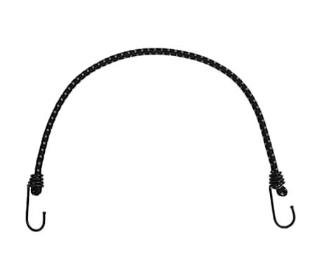 vidaXL Bungee Cords with Reflective Strips and Hooks 10 pcs 59 cm